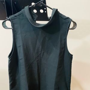 Ann Taylor Factory mock neck sleeveless top